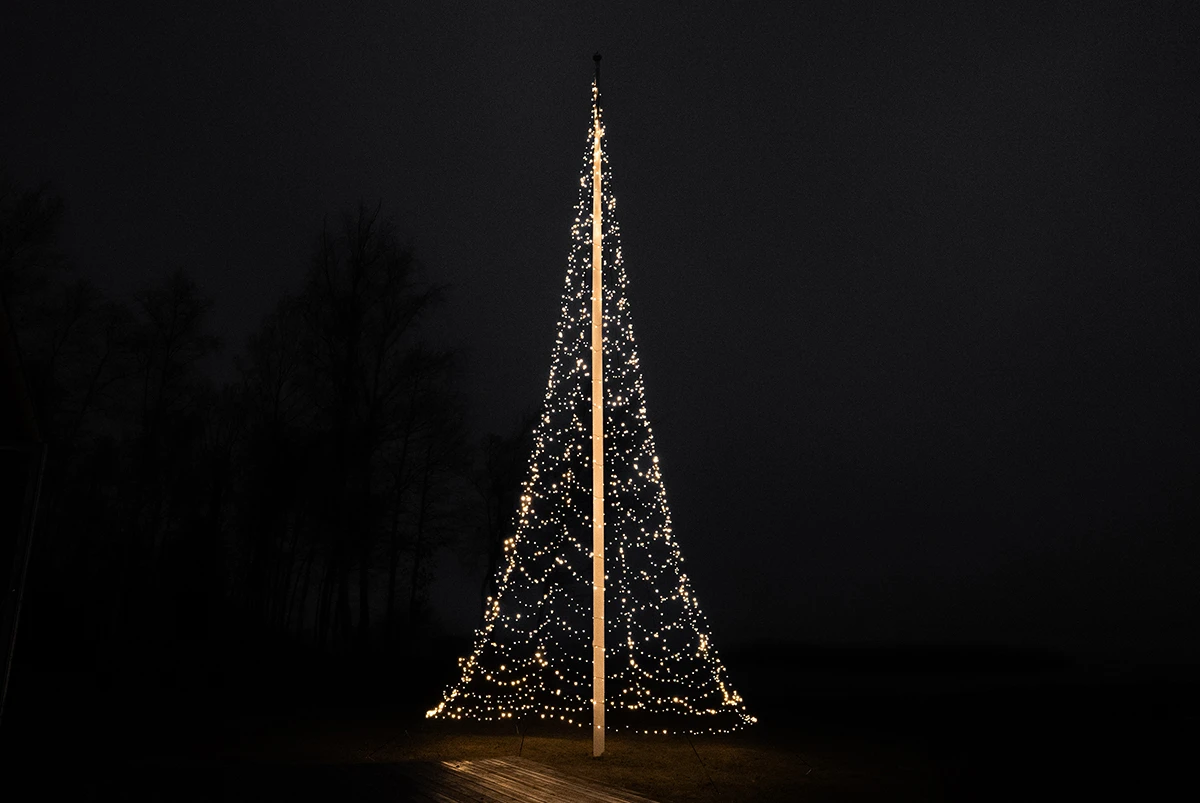 Glimma Flaggstångsbelysning Special Edition Varmvit/Kallvit